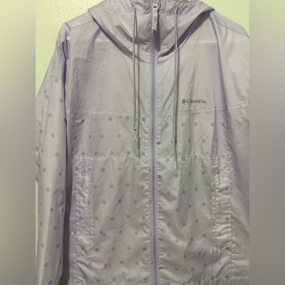 Columbia Lavender Polka Dot Jacket - Picture 4 of 7